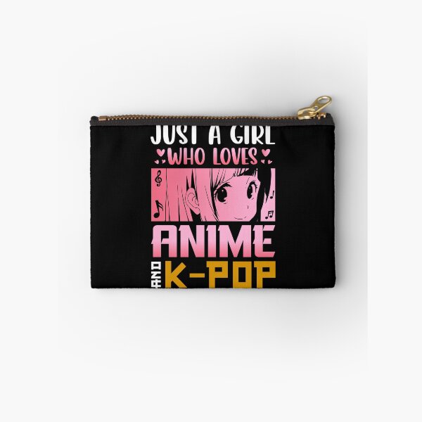 Item preview, Just A Girl Who Loves Anime & K-Pop designed and sold by bella-rosa87.
