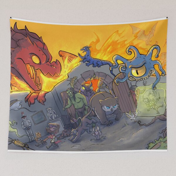 Item preview, Rumble from the dungeon designed and sold by Scardee Cat.