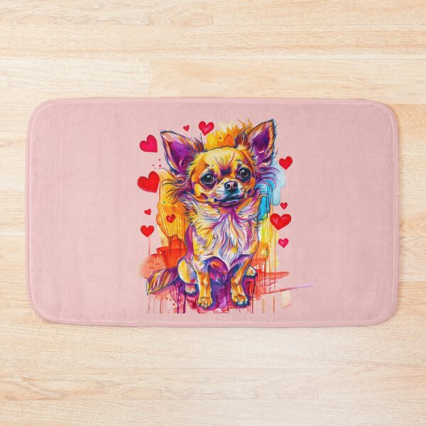 Item preview, Watercolor Chihuahua – A colorful work of art from the heart designed and sold by Dianag76.