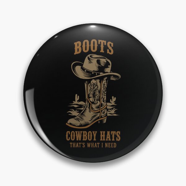Item preview, Boots Cowboy Hats That's What I Need Vintage Western Cowboy T-Shirt designed and sold by phsycartwork.