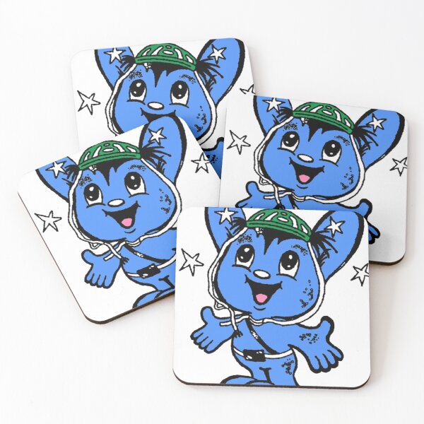 Item preview, Cute Blue Mascot Character designed and sold by JamesHerington.