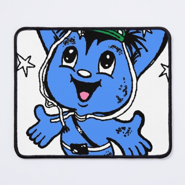 Item preview, Cute Blue Mascot Character designed and sold by JamesHerington.