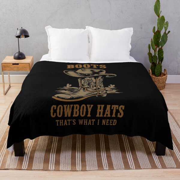 Item preview, Boots Cowboy Hats That's What I Need Vintage Western Cowboy T-Shirt designed and sold by phsycartwork.