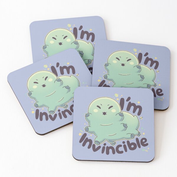 Item preview, I'm Invincible, tardigrade, water bear, wildlife designed and sold by Geekydog.