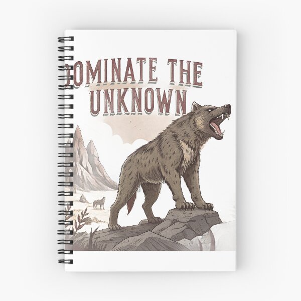 Item preview, Dominate the unknown  designed and sold by WILDWEAR COLLECTION.