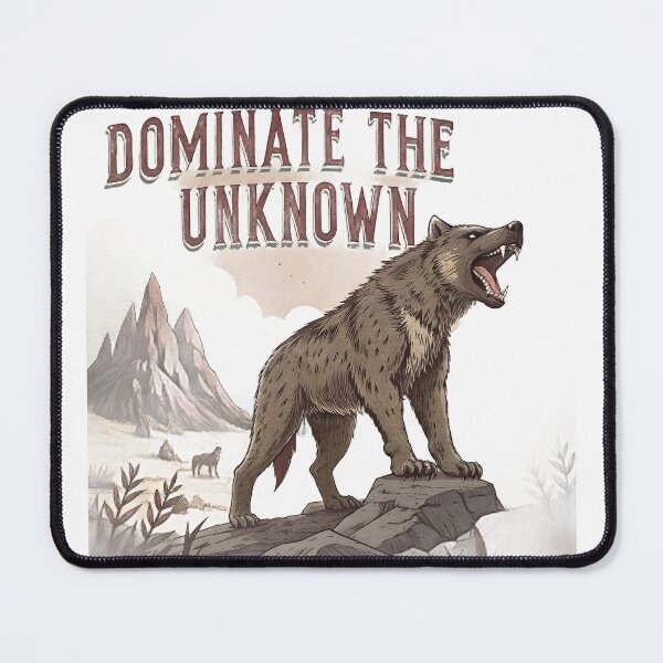 Item preview, Dominate the unknown  designed and sold by WILDWEAR COLLECTION.