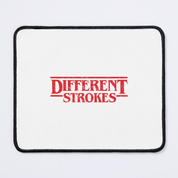 Item preview, Different Strokes - Distressed Red on White designed and sold by unrealindeed.
