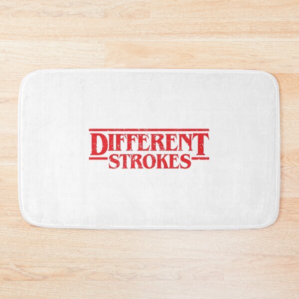 Item preview, Different Strokes - Distressed Red on White designed and sold by unrealindeed.