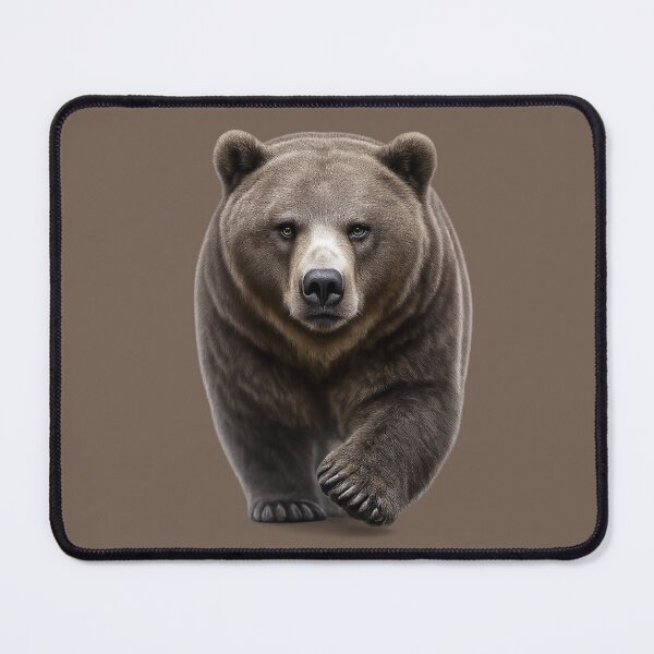 Item preview, Grizzle Bear Approaching Wildlife Portrait designed and sold by BROHLine Studio.