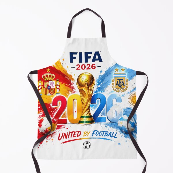 Item preview, FIFA World Cup 2026 Final Match | Spain vs Argentina Football Fan Art | Soccer Championship Design designed and sold by maheart83.