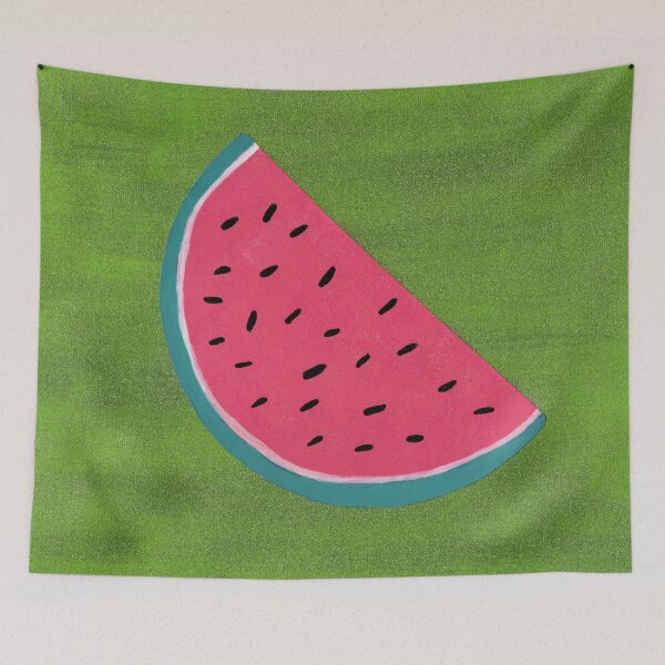 Item preview, Colorful Watermelon Slice on Green designed and sold by Kristy Carpenter.