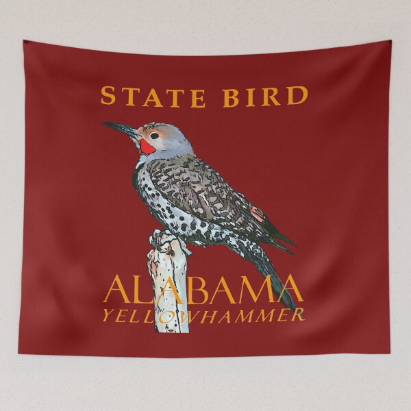 Item preview, Alabama Territory Bird The Common Flicker designed and sold by taiche.
