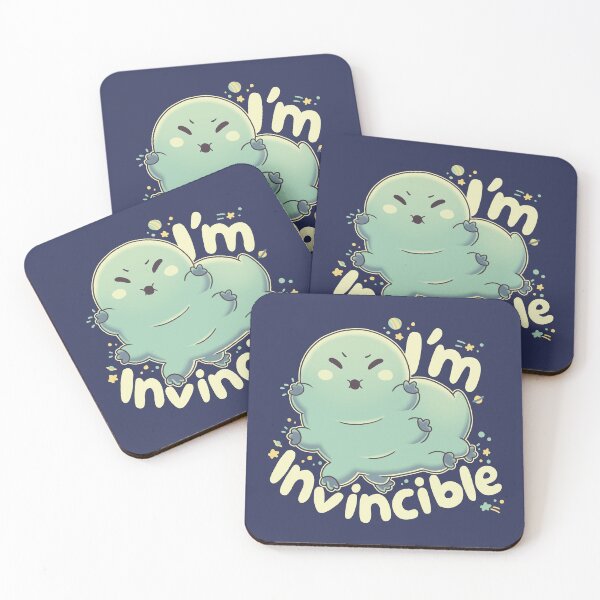 Item preview, Copy of I'm Invincible, tardigrade, water bear, wildlife designed and sold by Geekydog.