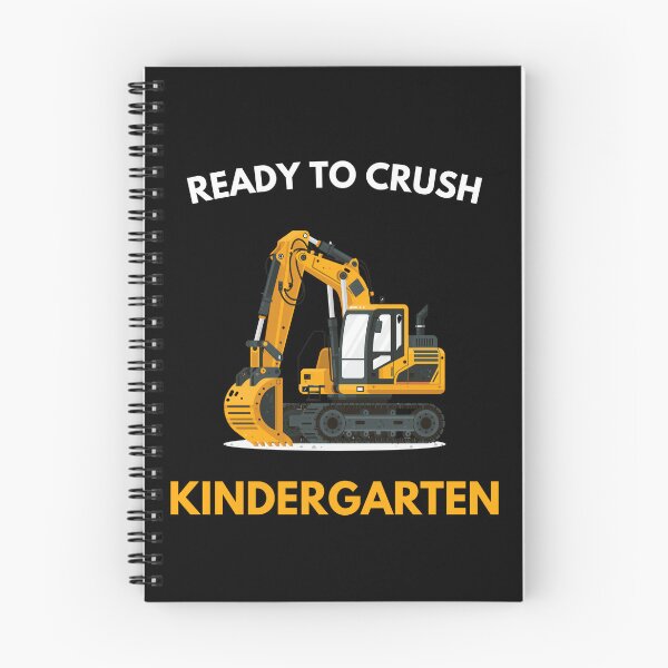 Item preview, Ready To Crush Kindergarten Excavator Back To School designed and sold by VectorForge.