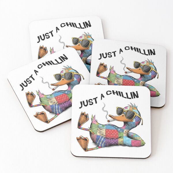 Item preview, Faux Patchwork Duck Graphic, Humorous Duck, Funny Sarcasm Design designed and sold by WonderWaresGifts.