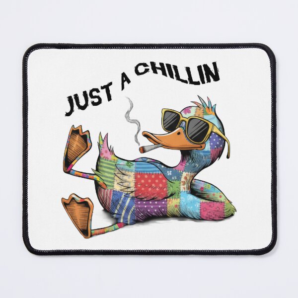 Item preview, Faux Patchwork Duck Graphic, Humorous Duck, Funny Sarcasm Design designed and sold by WonderWaresGifts.