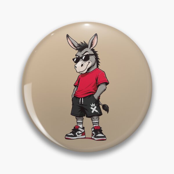Item preview, Cool Urban Streetwear Donkey Mascot designed and sold by AbderraimArt.