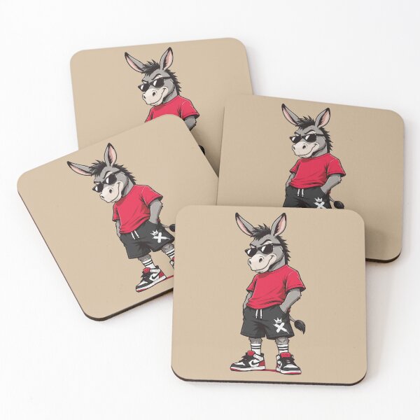 Item preview, Cool Urban Streetwear Donkey Mascot designed and sold by AbderraimArt.