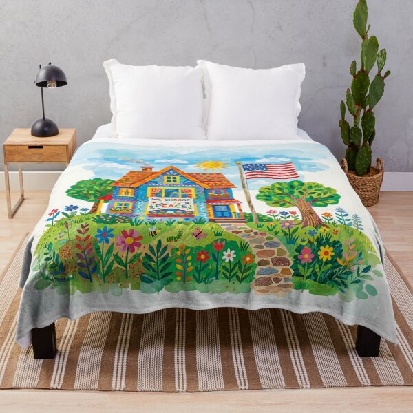 Item preview, We Choose Peace House designed and sold by Home Decor Art.