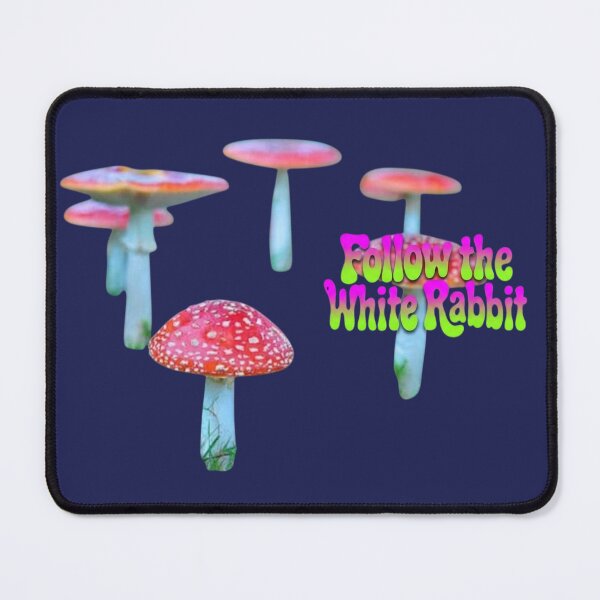 Item preview, Follow the White Rabbit - Psychadelic Amanita Mushrooms designed and sold by 63Hotpeppers.