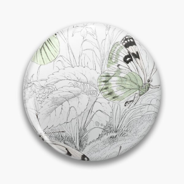 Item preview, Green-Veined White Butterfly — Plate IX designed and sold by the-forum.