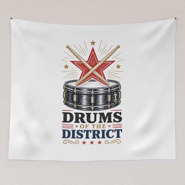 Item preview, Washington DC: Drums of the District Starbeat designed and sold by Fenay Designs.