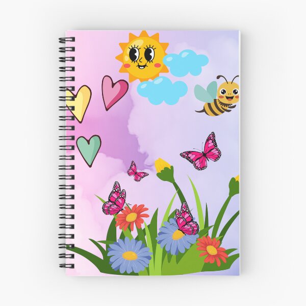 Item preview, Spring Butterfly Wildflower Meadow designed and sold by Black Signal.