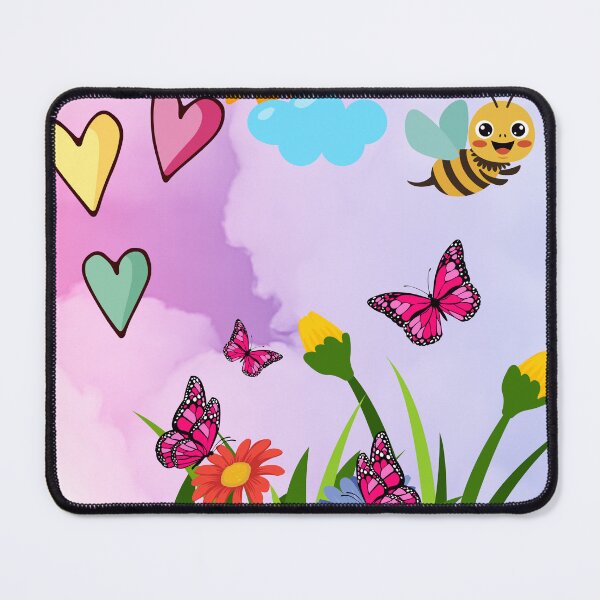 Item preview, Spring Butterfly Wildflower Meadow designed and sold by Black Signal.