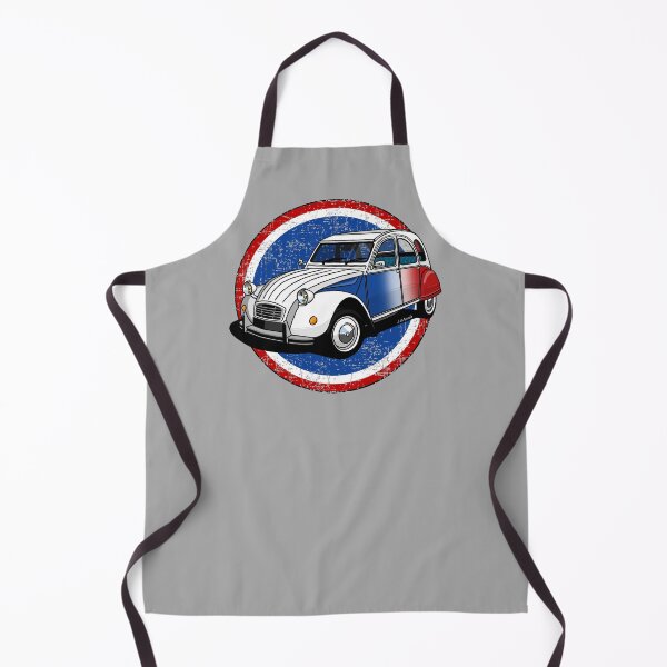 Item preview, The charming French utility vehicle decorated with the French flag designed and sold by designjaag.