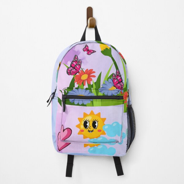 Item preview, Spring Butterfly Wildflower Meadow designed and sold by Black Signal.