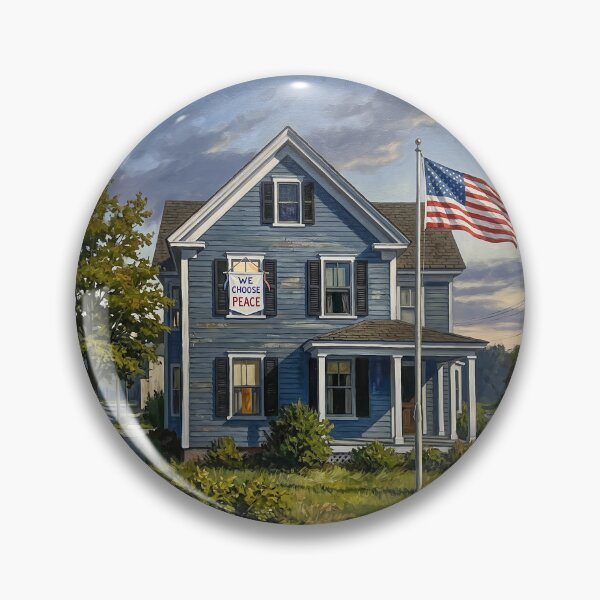 Item preview, We Choose Peace House designed and sold by Home Decor Art.