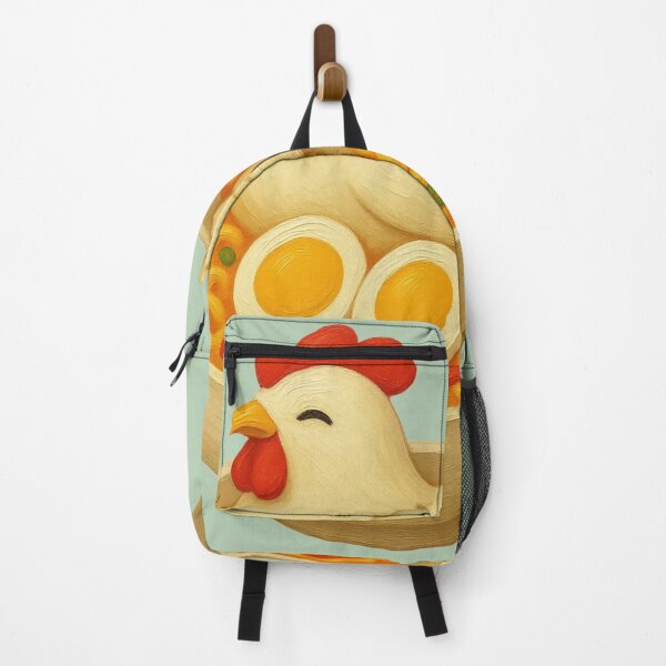 Item preview, Cute Chicken Ramen | Kawaii Noodle Bowl with Egg | Funny Food Illustration designed and sold by Eathusiast.