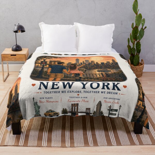 Item preview, New York Father Daughter Duo Together We Explore Together We Dream designed and sold by BagFactoryUK.