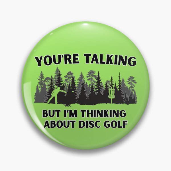 Artikelvorschau, Ich denke über Discgolf nach. entworfen und verkauft von HeathWayPrints.