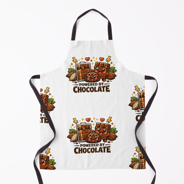 Item preview, Powered by Chocolate – Fun Battery & Chocolate Bar designed and sold by mbmstores.