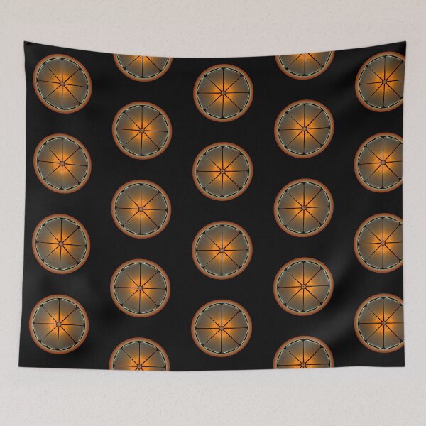 Item preview, Radiant Orange Citrus Wave designed and sold by CcreepCrab.