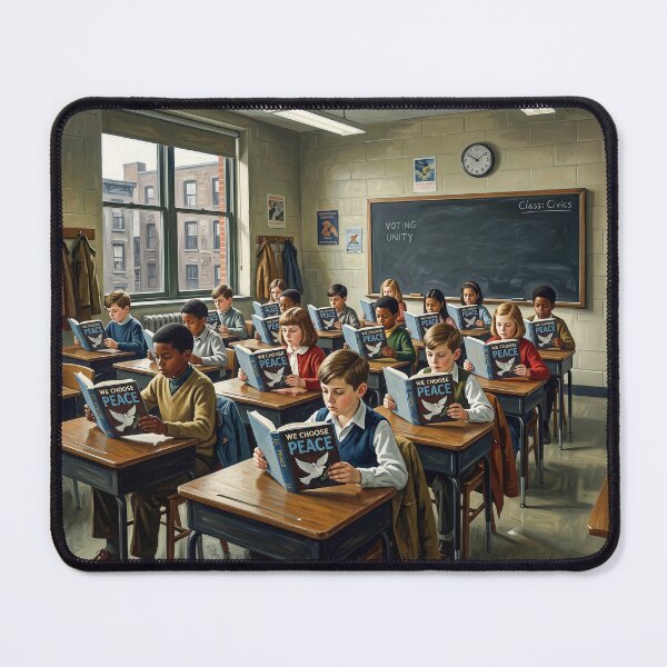 Item preview, We Choose Peace Classroom designed and sold by Home Decor Art.