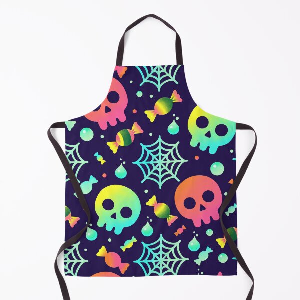 Item preview, Colorful Halloween Skulls and Candy Seamless Pattern Background designed and sold by DiNata.