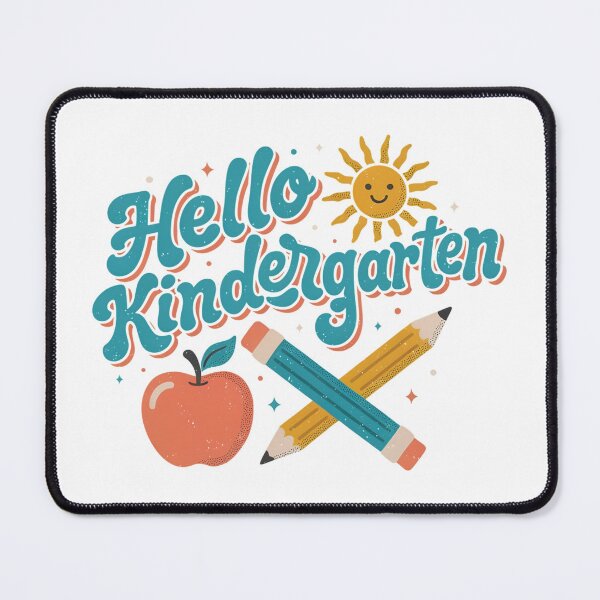 Item preview, Hello Kindergarten Retro Groovy Back to School Teacher Shirt designed and sold by Fanous.