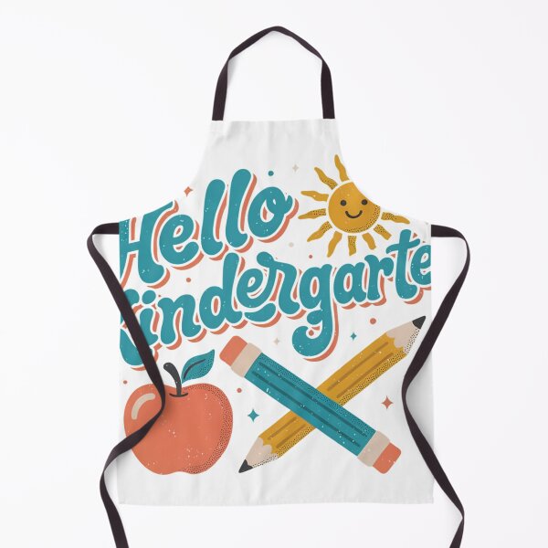 Item preview, Hello Kindergarten Retro Groovy Back to School Teacher Shirt designed and sold by Fanous.