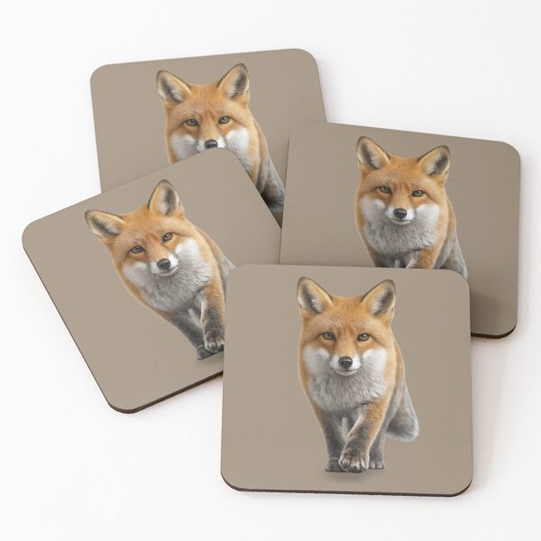Item preview, Fox Approaching Wildlife Portrait designed and sold by BROHLine Studio.