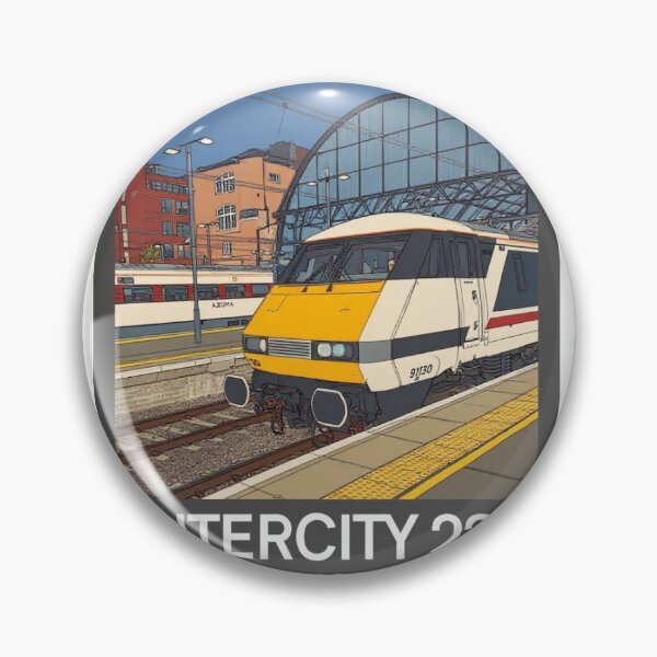 Item preview, InterCity 225 at London Kings Cross designed and sold by rdalittlehouse.