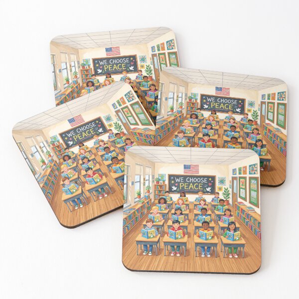 Item preview, We Choose Peace Classroom designed and sold by Home Decor Art.