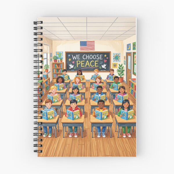 Item preview, We Choose Peace Classroom designed and sold by Home Decor Art.
