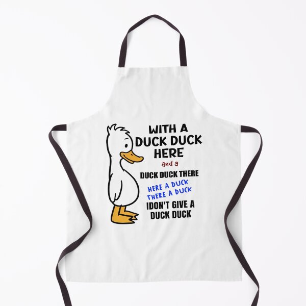 Item preview, Here a Duck There a Duck | Funny Cartoon Duck designed and sold by WonderWaresGifts.