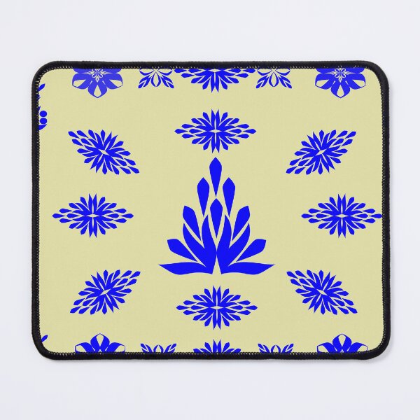 Item preview, Blue Scandinavian Folk Floral Frame with Vintage Botanical Ornament Vector designed and sold by Ei-Ei.