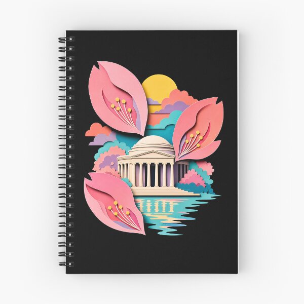 Item preview, Washington DC: Pastel Jefferson Memorial Bloom designed and sold by Fenay Designs.
