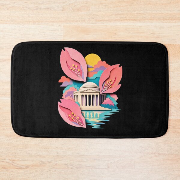 Item preview, Washington DC: Pastel Jefferson Memorial Bloom designed and sold by Fenay Designs.