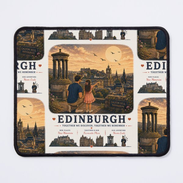Item preview, Edinburgh Father Daughter Together We Discover Together We Remember designed and sold by BagFactoryUK.