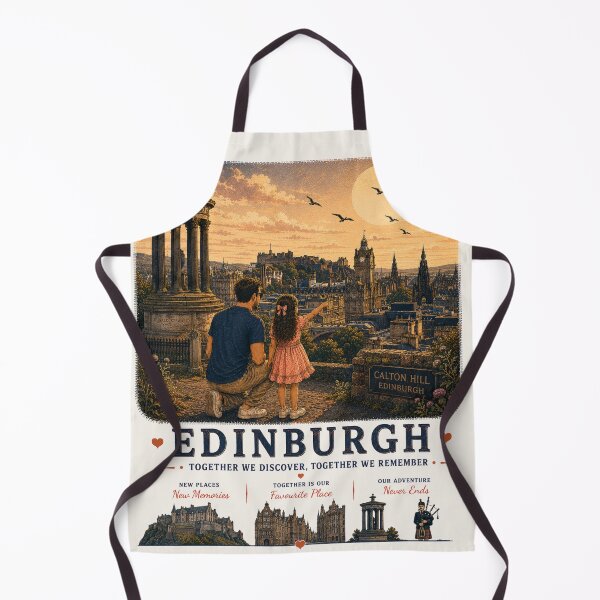 Item preview, Edinburgh Father Daughter Together We Discover Together We Remember designed and sold by BagFactoryUK.